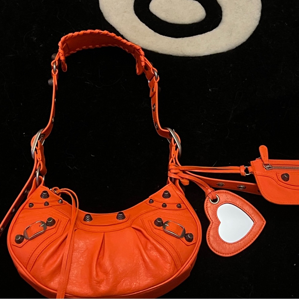 orange balenciaga! never used.